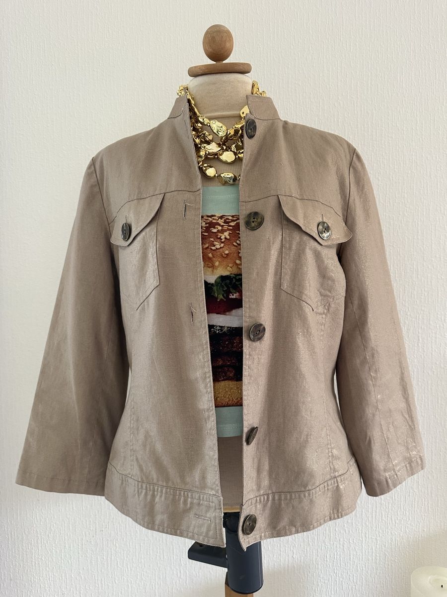 Giacche: Veste Josephine Chaus beige et reflet doré  – Nuovo (secondo la descrizione) da Châtelaine venduto da Alexandra.jankowski 2