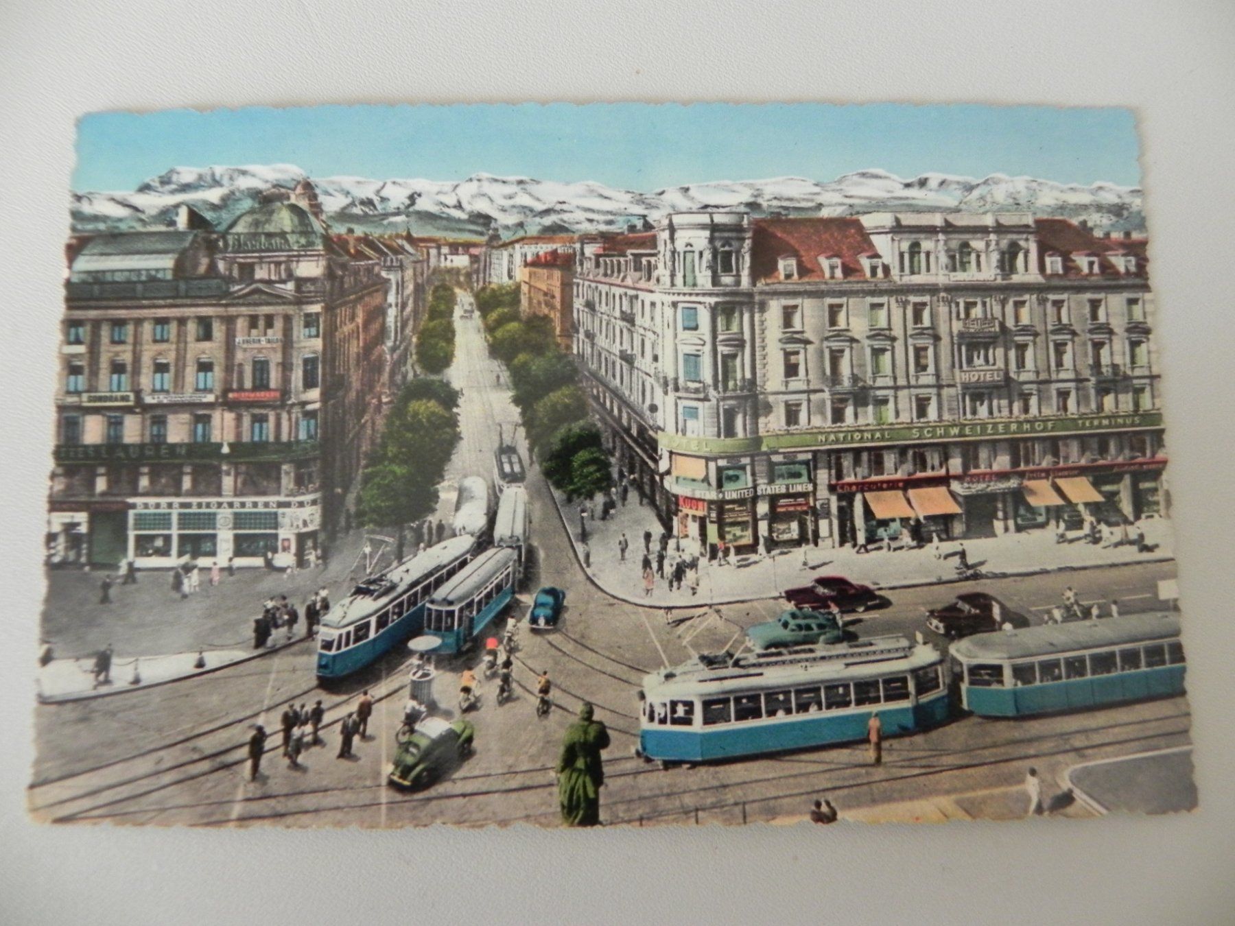 Cartoline postali: 5 alte AK Postkarten Zürich – Usato da Minusio venduto da Lory64 2