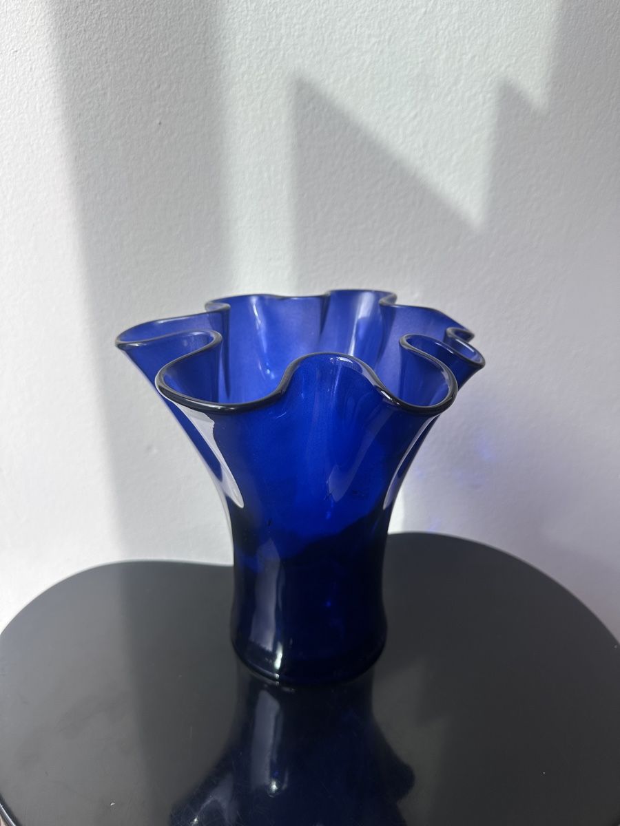 Vasi & Recipienti: kobaltblaue Vintage Vase – Usato da Zürich venduto da frauflufelberg 4