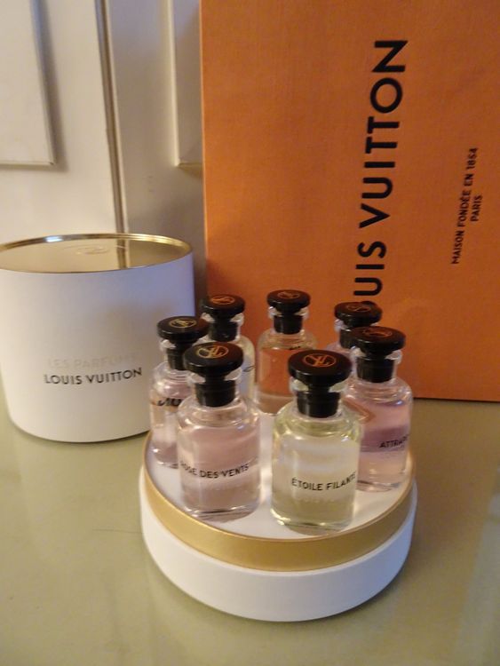 Louis Vuitton Perfume Fragrance Edp 7x Miniature Set