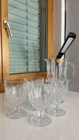 Nachtmann Glas Set Krug und Gläser neuwertig