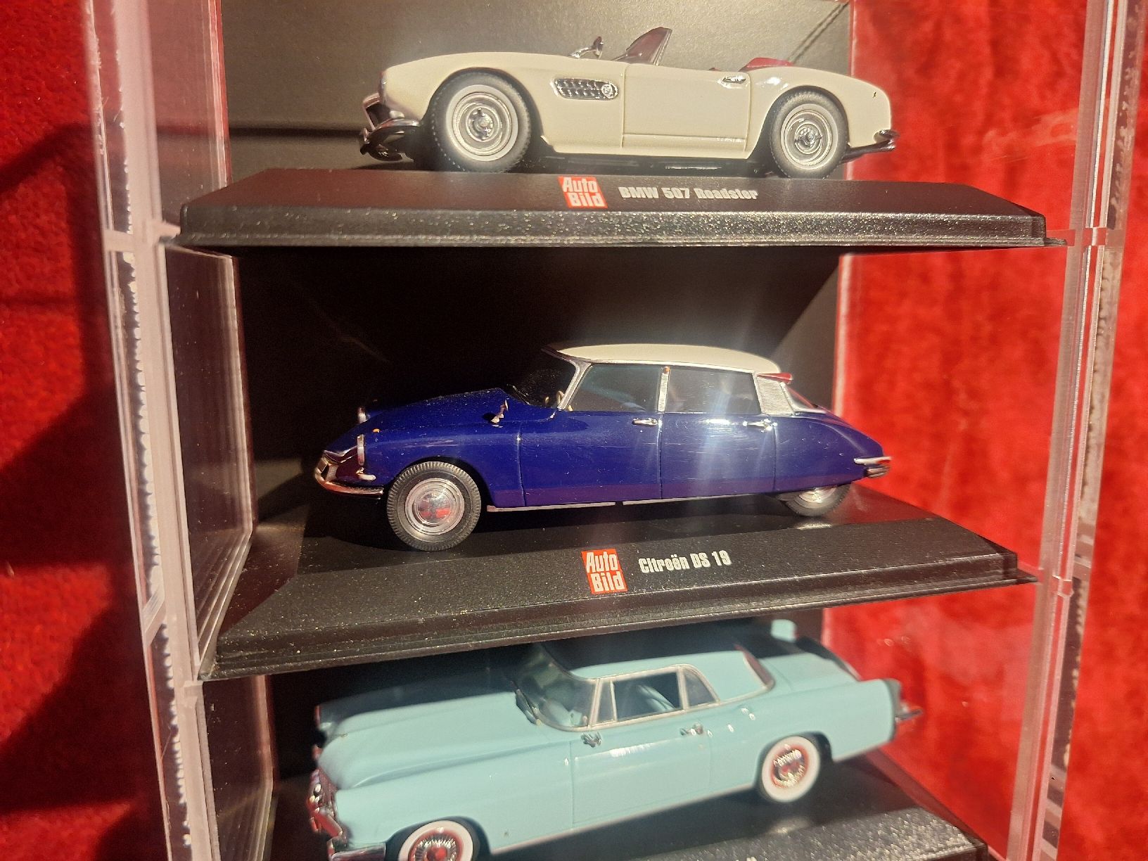 Modellini d'auto: Auto Bild Edition 2006: 4 Modellautos in Acryl Vitrine – Usato da Menzingen venduto da jon_kny7 2