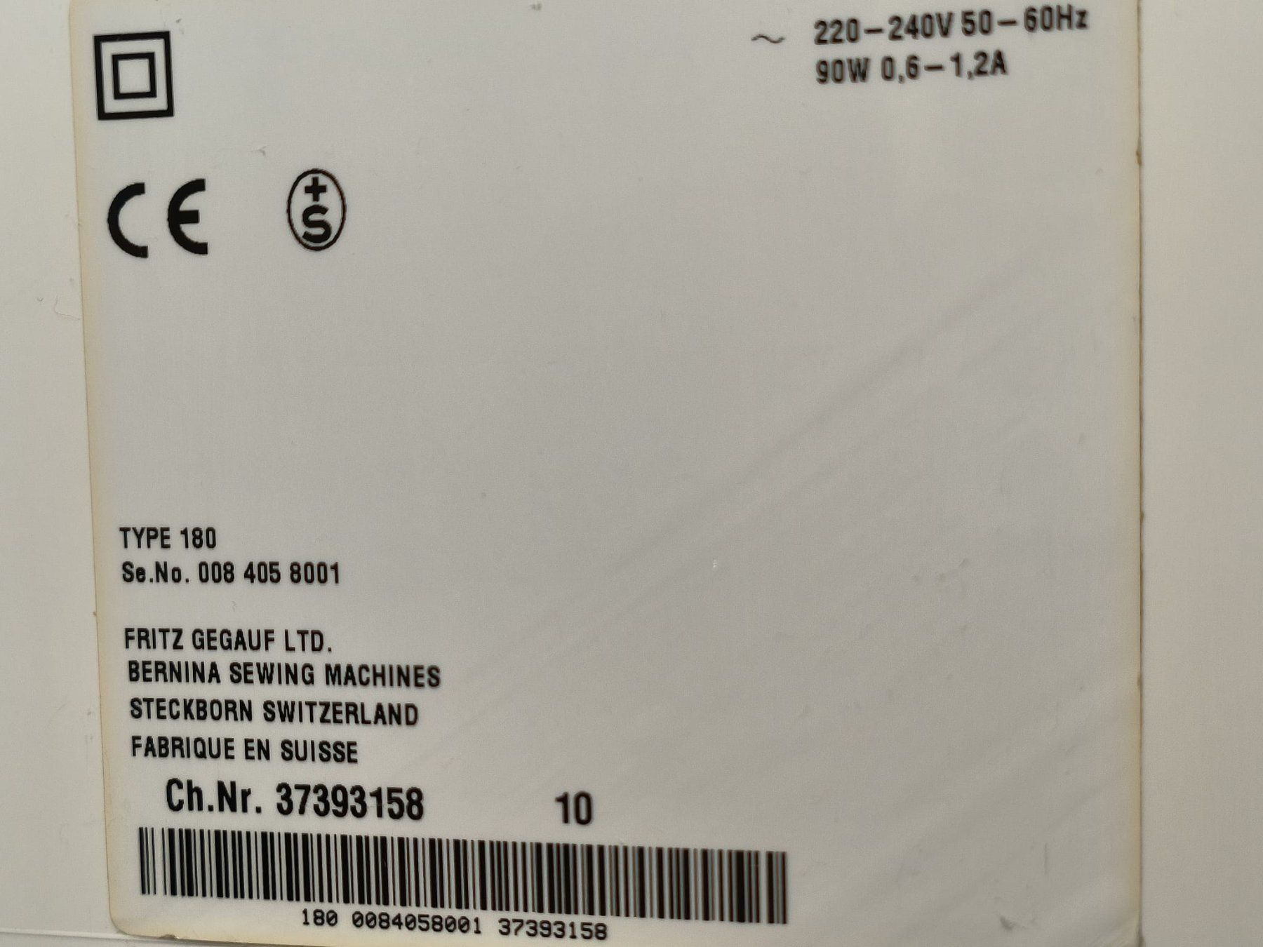 Bernina Macchine da cucire: Bernina Artista 180 Machine à coudre – Usato da Carouge GE venduto da pro_xrm5 7