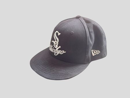 New Era 59Fifty Chicago White Sox noir 7 1/8 bon état