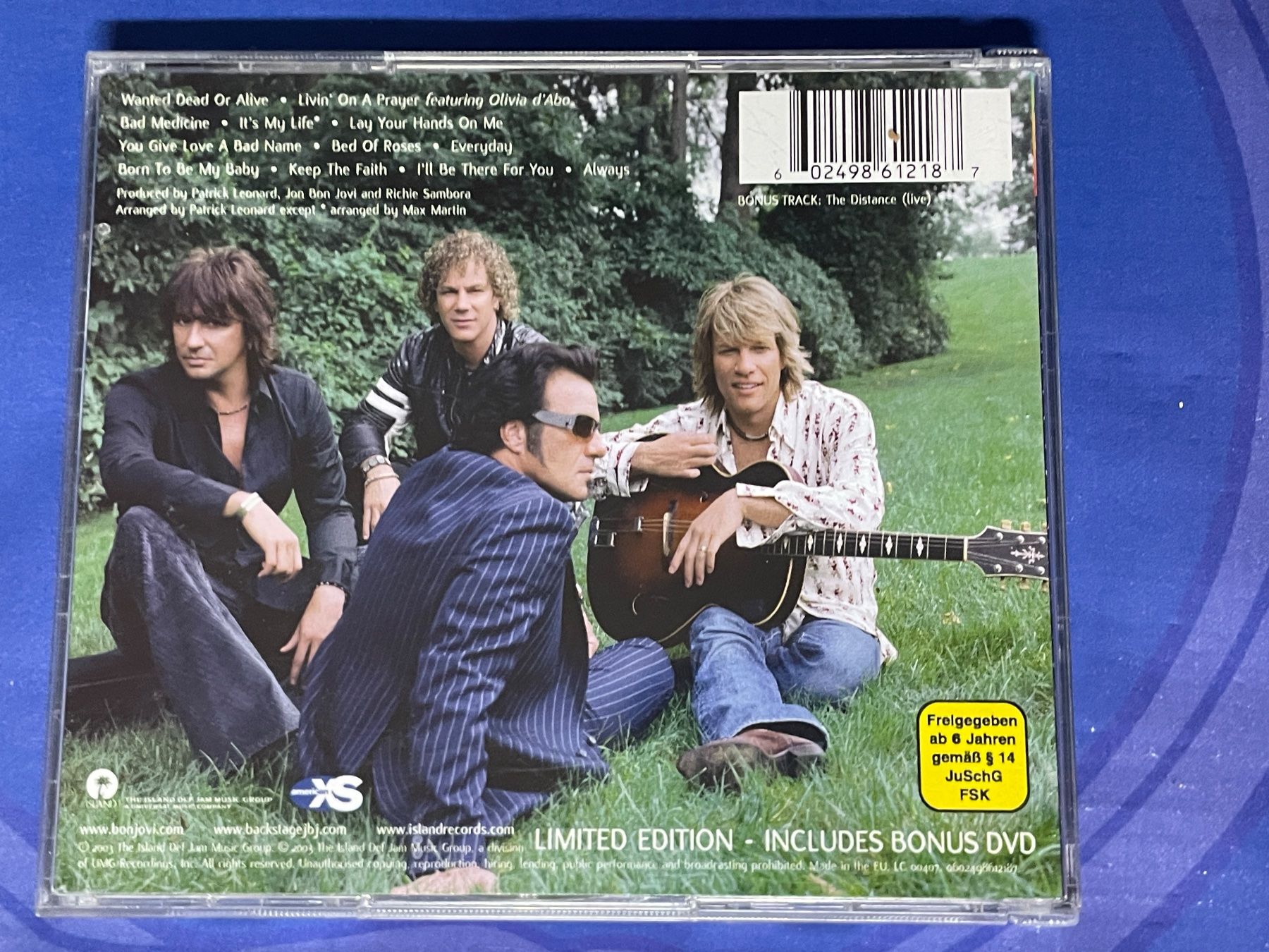 CD: Bon Jovi – Usato da Muri b. Bern venduto da AdidasCollector 1