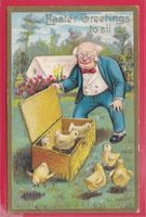 PRÄGEKARTE, EASTER GREETINGS TO ALL