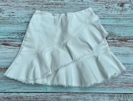 🌺 Süsser weisser Jeans Rock von MAYORAL Gr 116 wie NEU 🌺