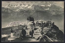 Rigi-Kulm, Blick auf die Berner-Hochalpe