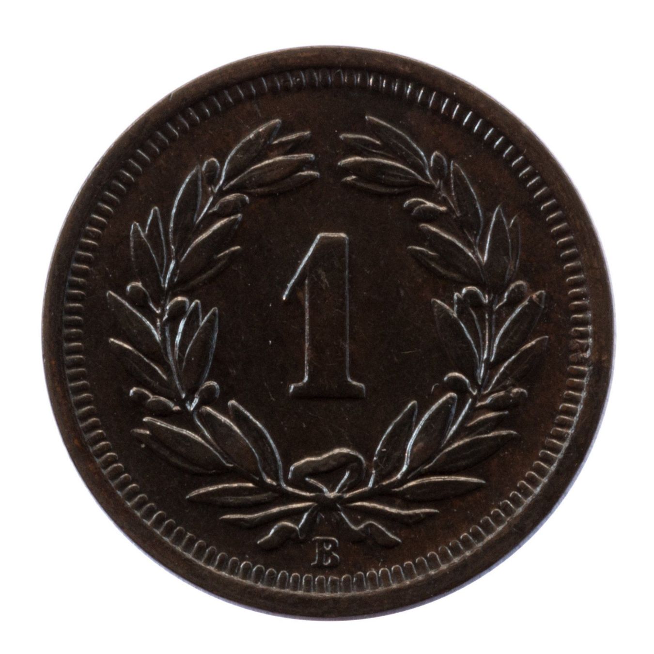 Tutti le monete: Schweiz / Suisse - 1 Rappen - 1914 -STGL – Usato da Rotkreuz venduto da Swiss-Coins 1