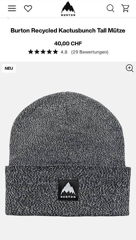 Hüte, Mützen & Caps: Burton Mütze – Gebraucht aus Root von boka92