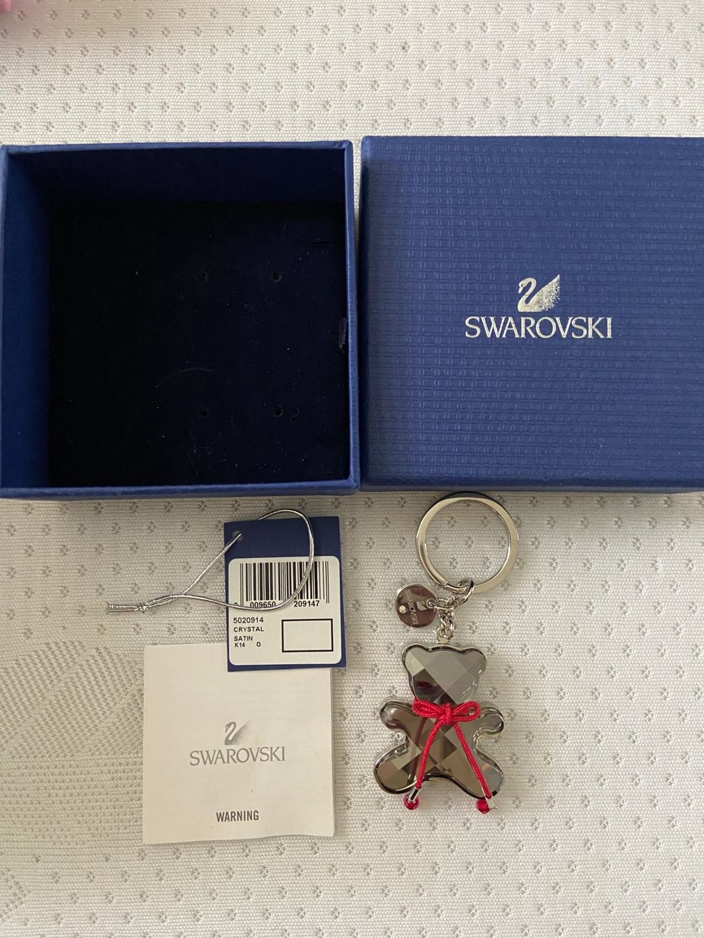 Swarovski Portachiavi: Swarovski porte clés – Nuovo e nell'imballaggio originale da Plan les Ouates venduto da didi911