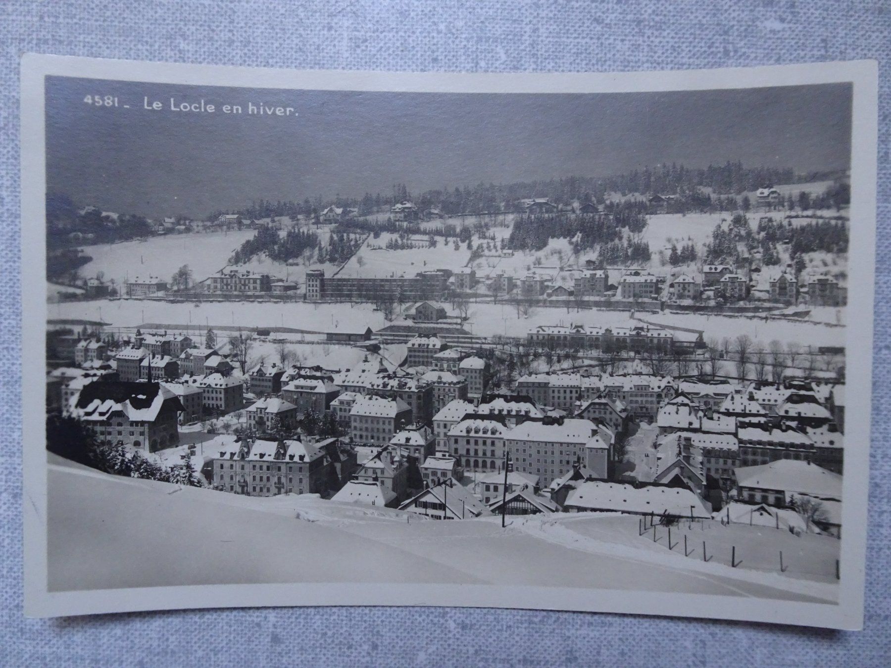 Cartoline postali: Le Locle, les Brenets et le 2x Doubs – Usato da Biel/Bienne venduto da Ligurie 1