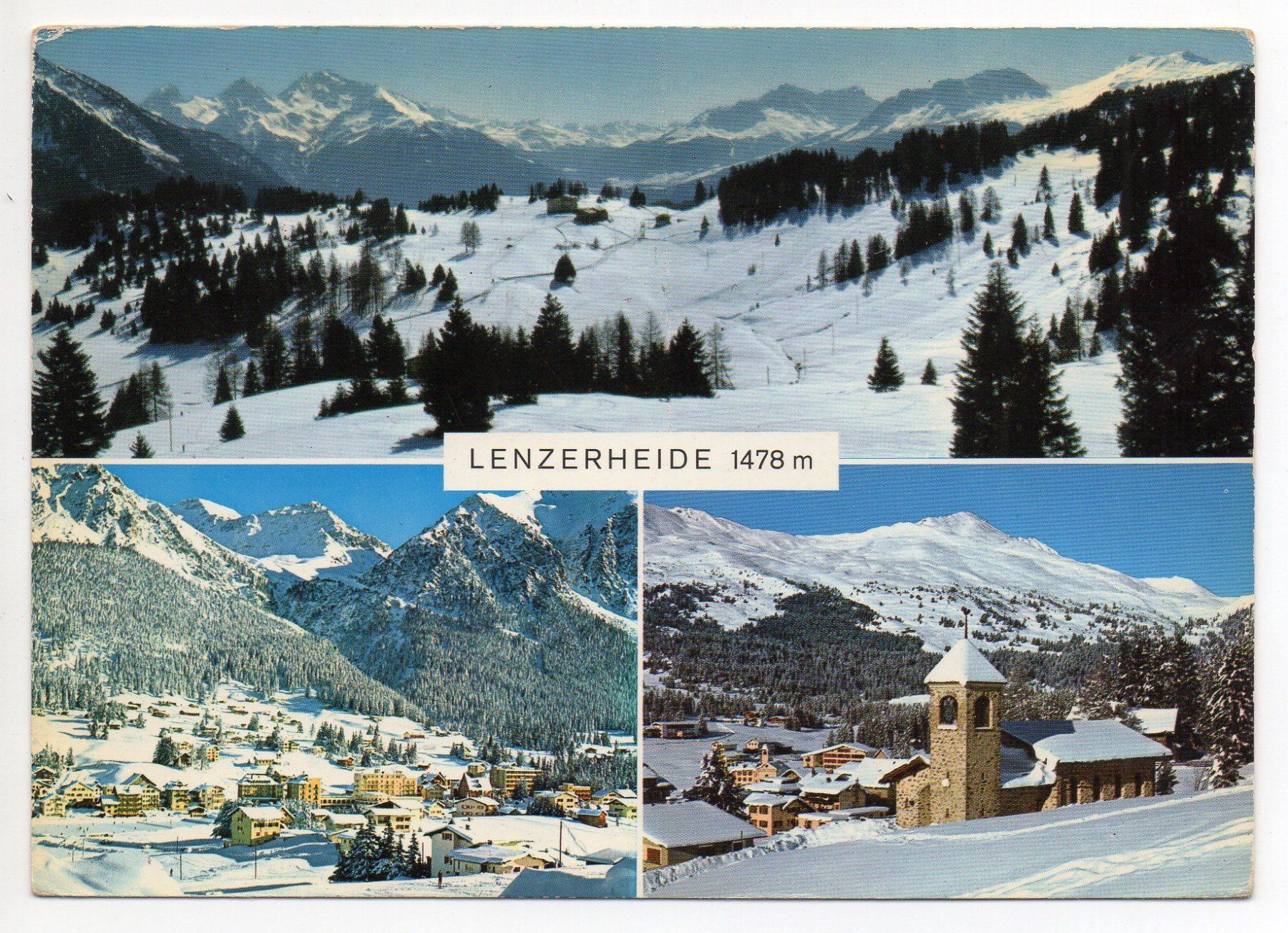 Ansichtskarten: LENZERHEIDE – Gebraucht aus Jona von philajona