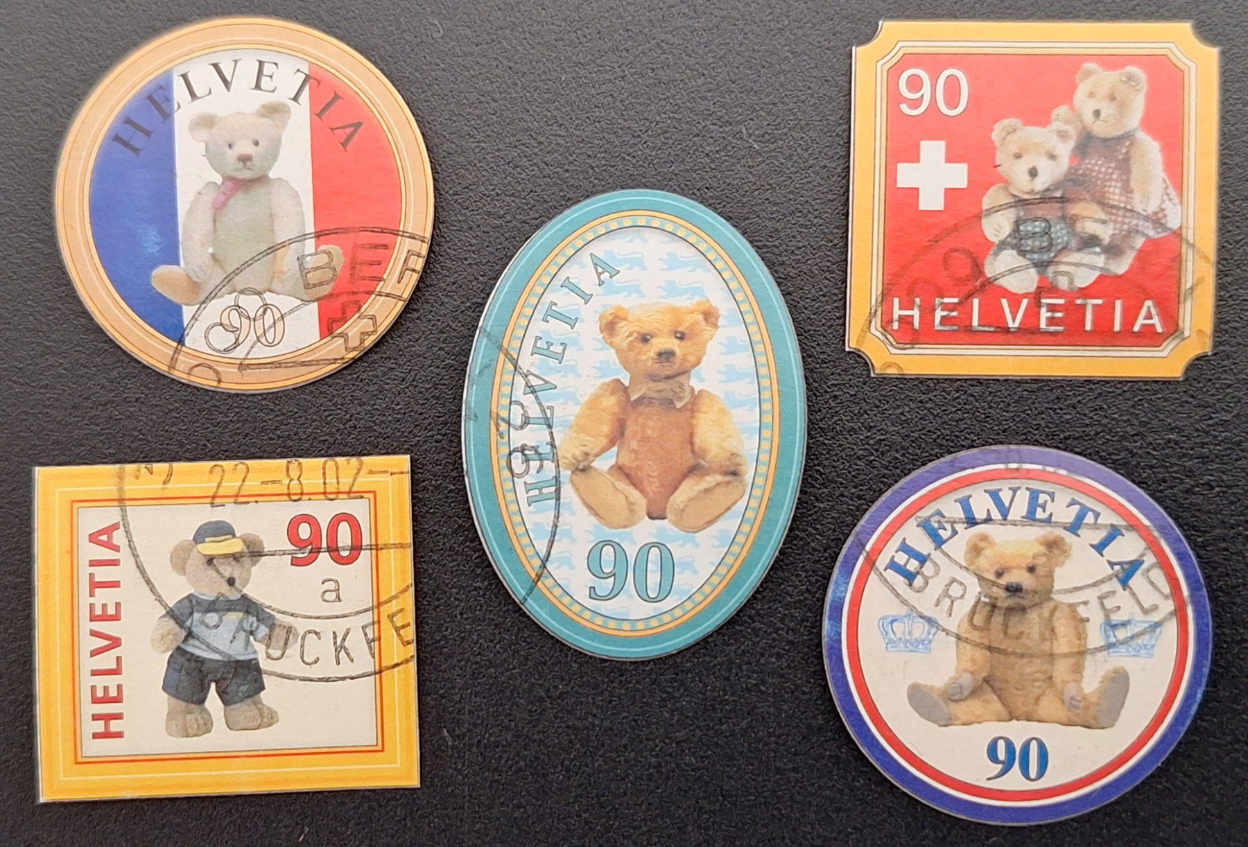 Alle Briefmarken: Schweiz 2002 – Gebraucht aus Lohn-Ammannsegg von konstrwu