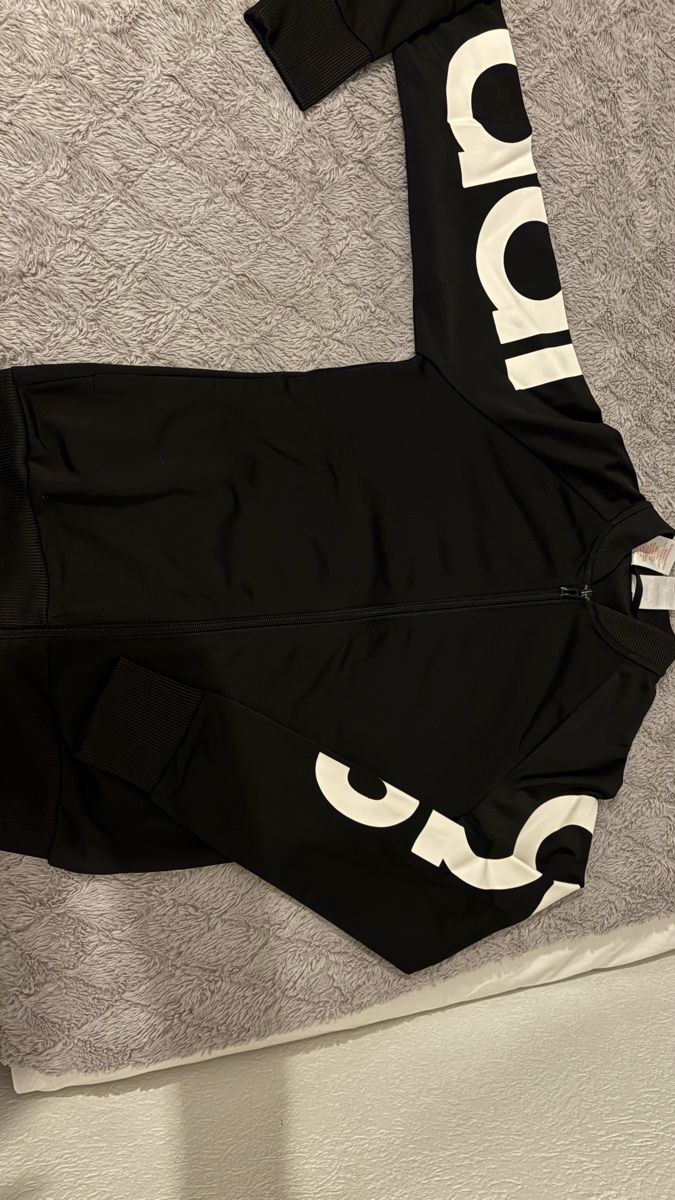 Veste Zara Trafalu Noire Avec Zips - Taille 36/38, Portée Une Fois, Très Bon État
