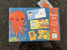 Djeco Puzzle Duo 12 Puzzles