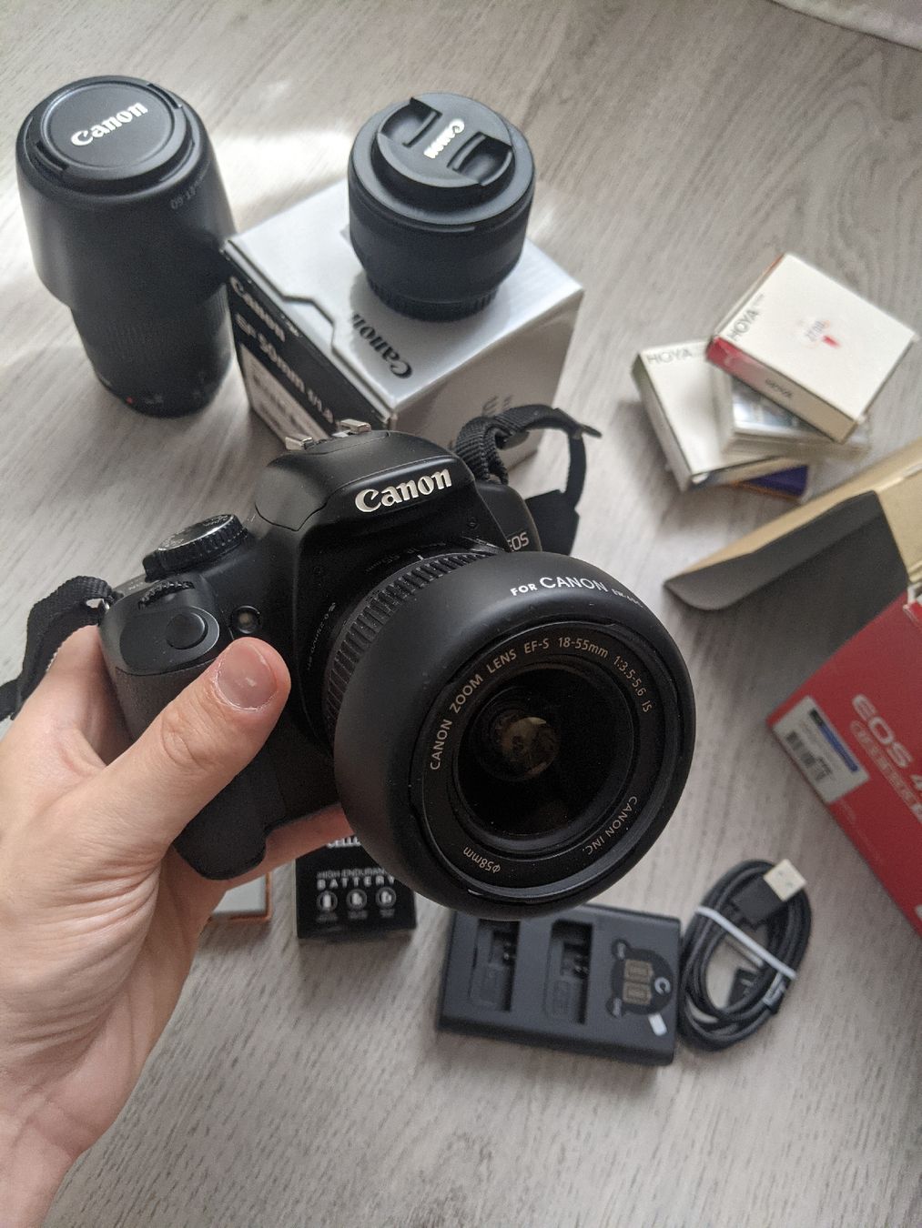 Canon Fotocamera: Canon EOS 450D and lenses – Usato da Orbe venduto da NorthMost 1