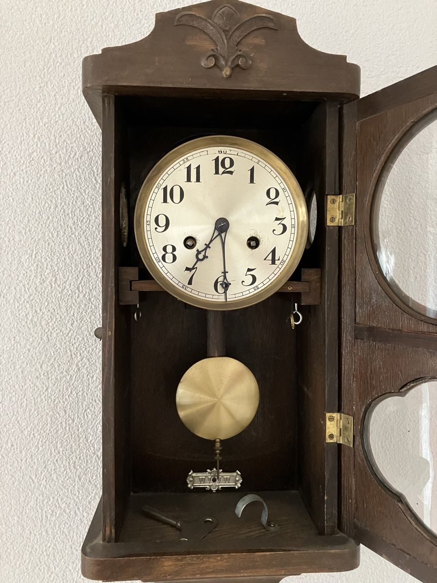 Orologi da terra & Orologi da parete: Alte Wanduhr  – Difettoso da Burgdorf venduto da blume016 1