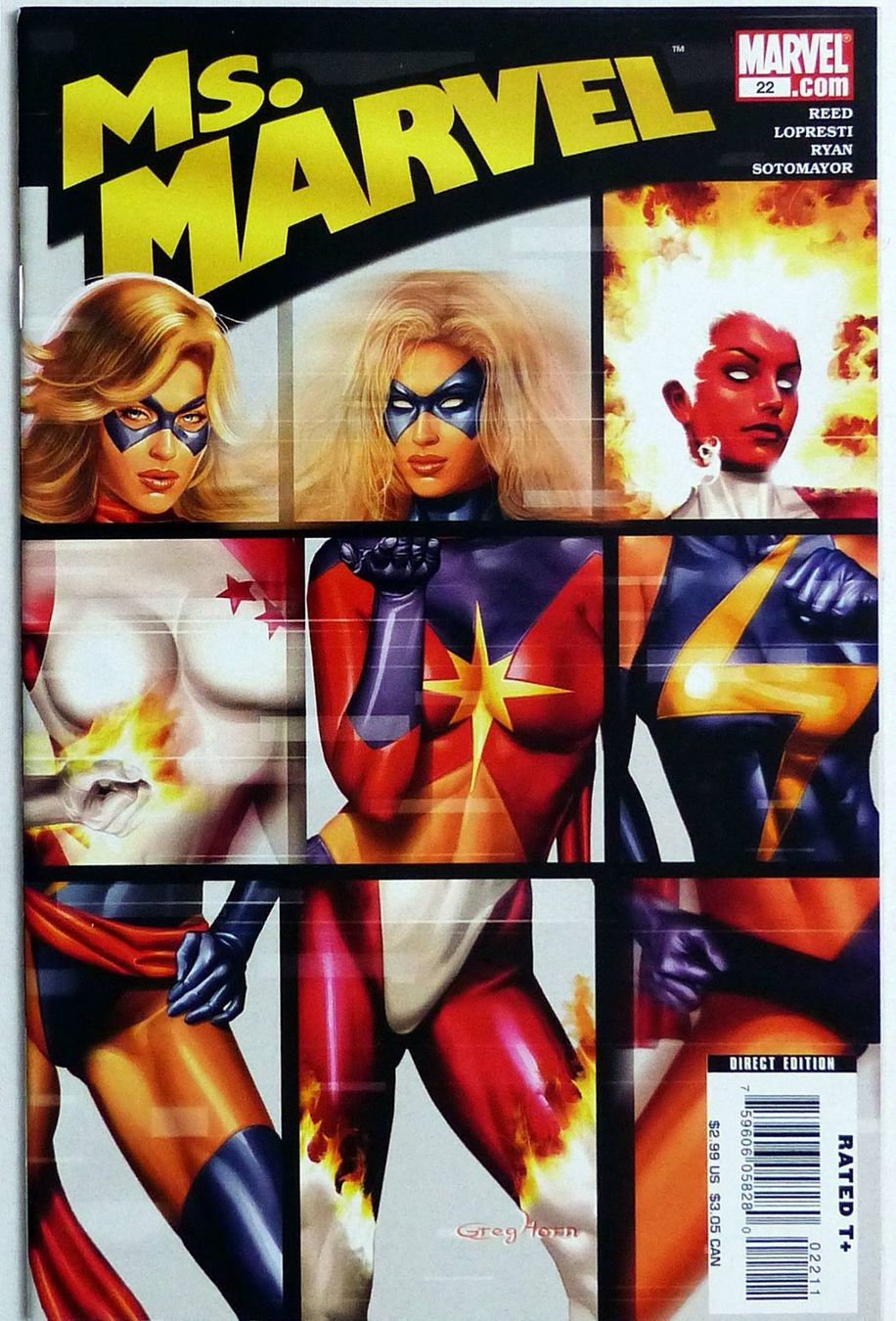 Comics: MS. MARVEL MONSTER AND MARVEL COMPLETE 4 PART STORY 2007 – Gebraucht aus Lugano von YouWantUS 5