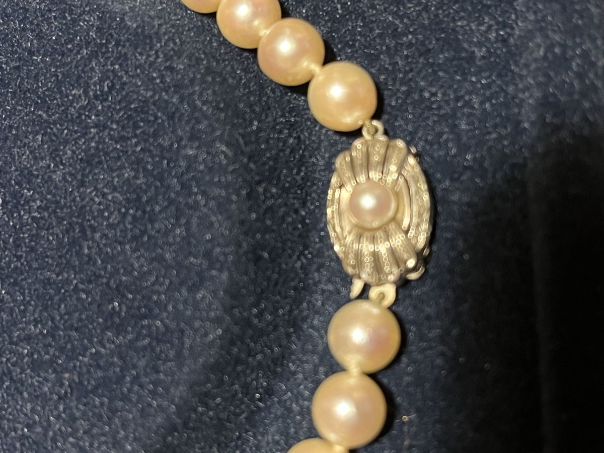 Ketten: Perlenkette Collier 800 – Gebraucht aus Münchenstein von Sozial_Labor_Brocki 2