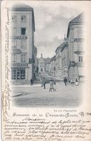 LA CHAUX-de-FONDS, la rue champêtre