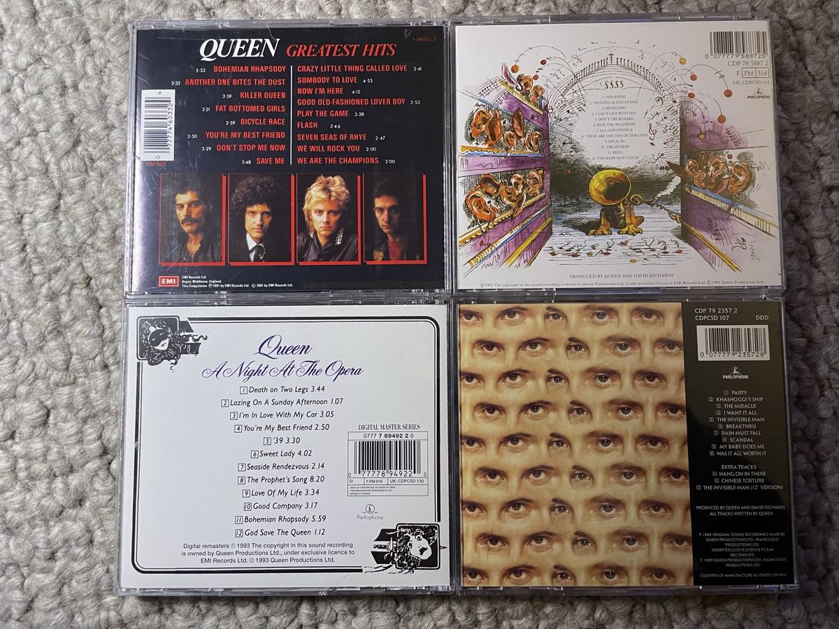 CD: 4x Queen – Nuovo (secondo la descrizione) da Reinach AG venduto da trigger7811 1