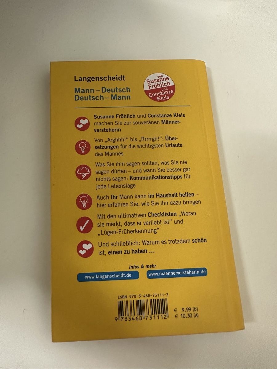 Libri: Langenscheidt Mann-Frau – Usato da Muri AG venduto da LON2o11 1