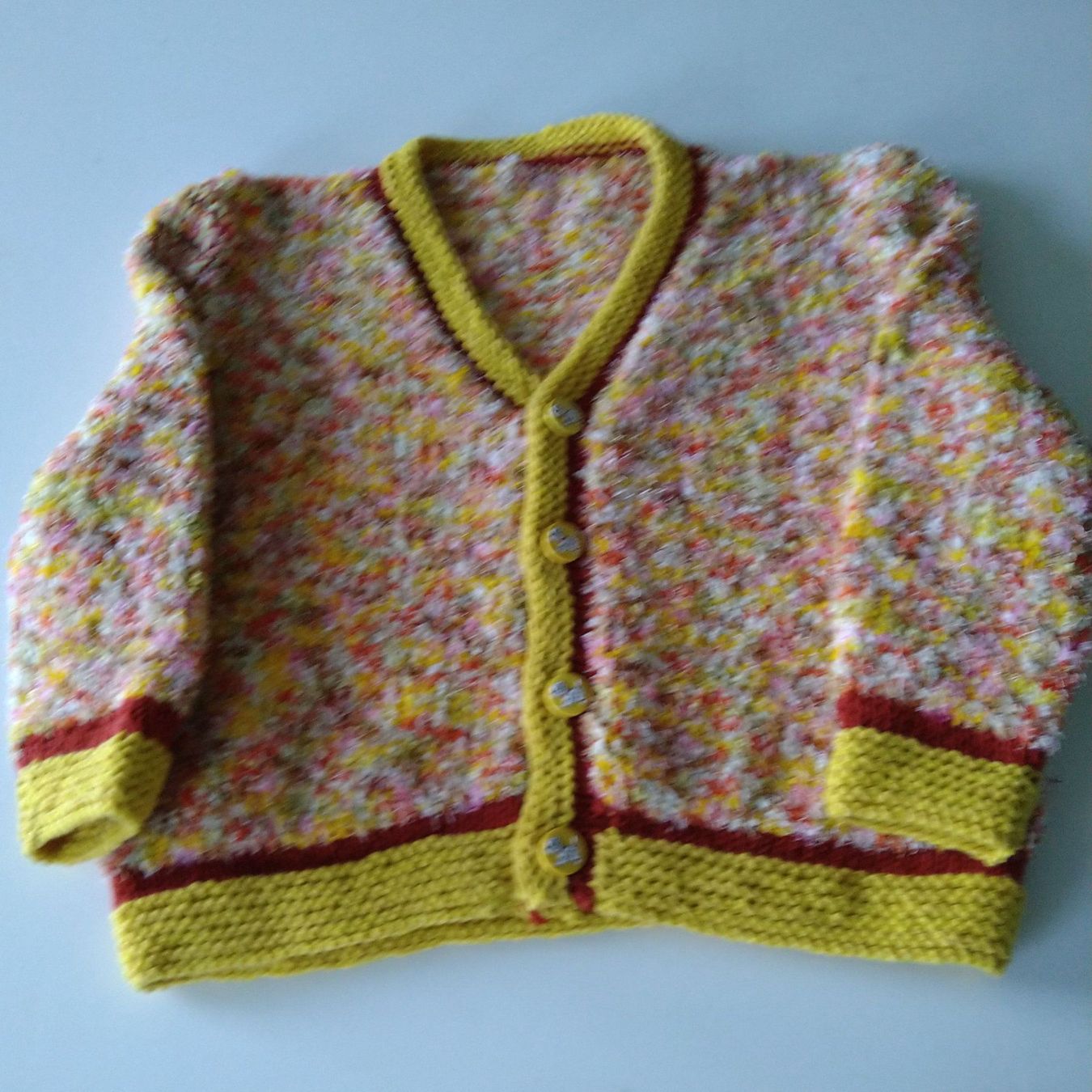 Giacche & Cappotti: Jäckli handgestrickt Gr. siehe Angaben – Nuovo (secondo la descrizione) da Degersheim venduto da 191maschina46