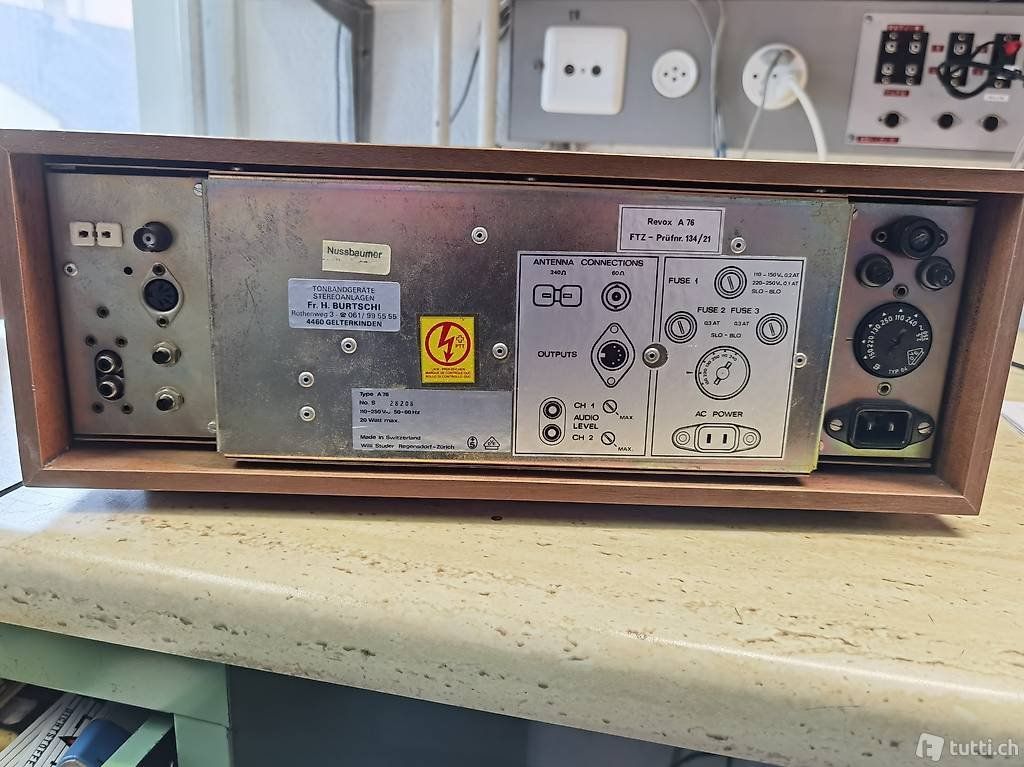 Radio: Revox A 76 Tuner – Difettoso da Horw venduto da Bucher_AG_Horw 1