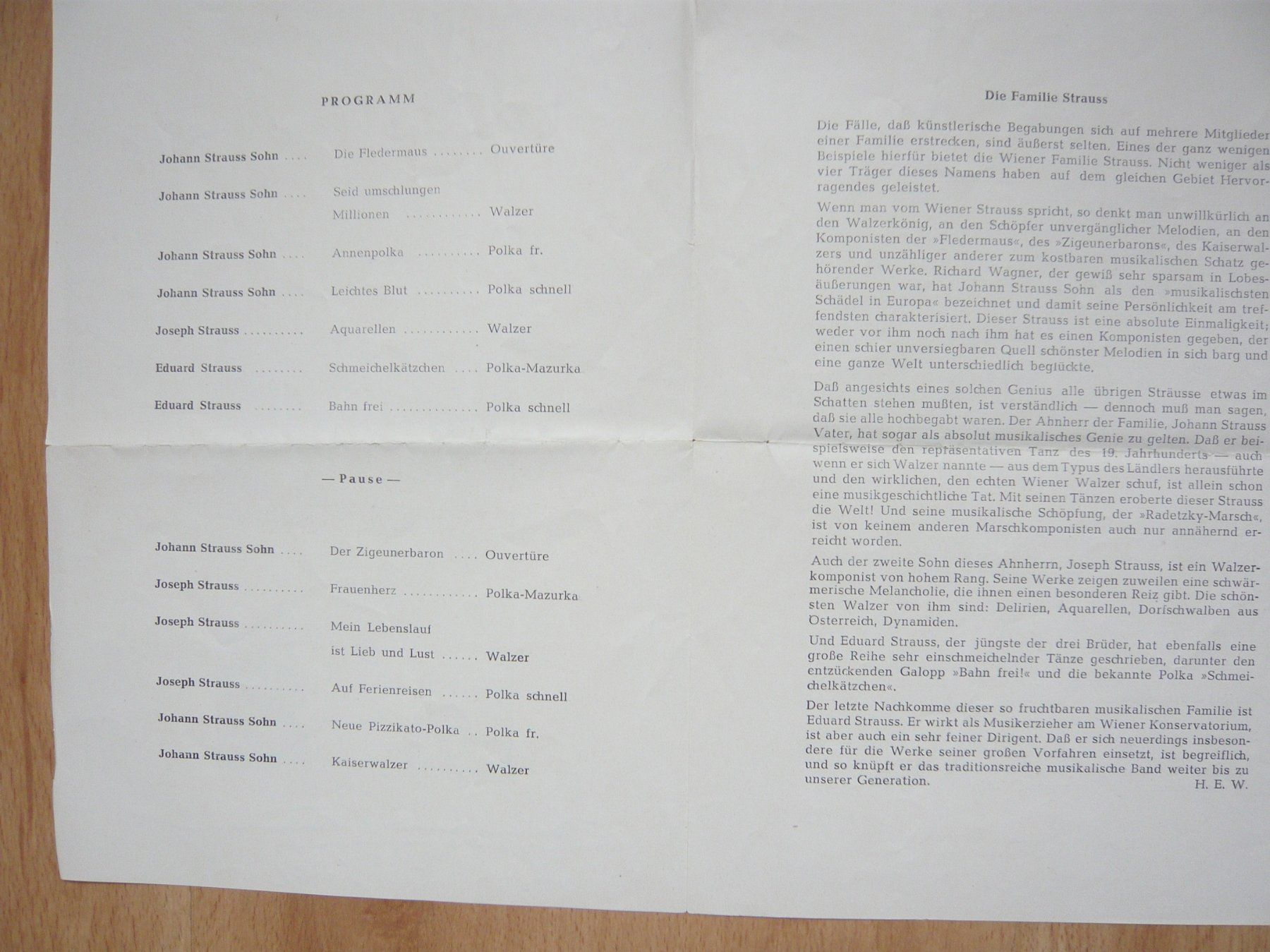 Autogramme: Eduard Strauss -Autogramm – Neu (gemäss Beschreibung) aus Gossau SG von Hareb 1