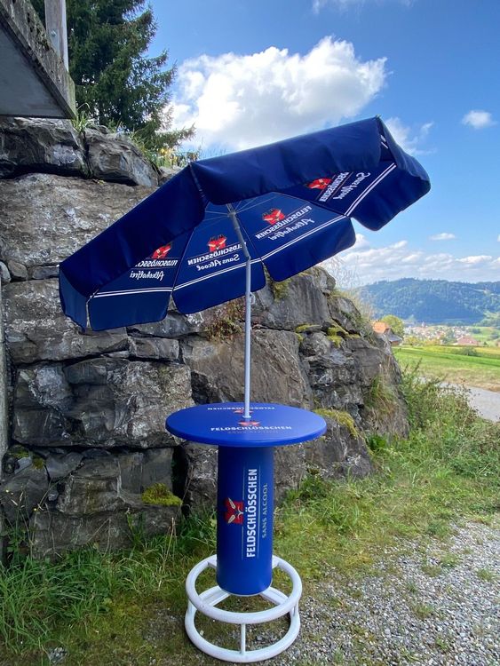 Stehtisch mit Sonnenschirm Kaufen auf Ricardo