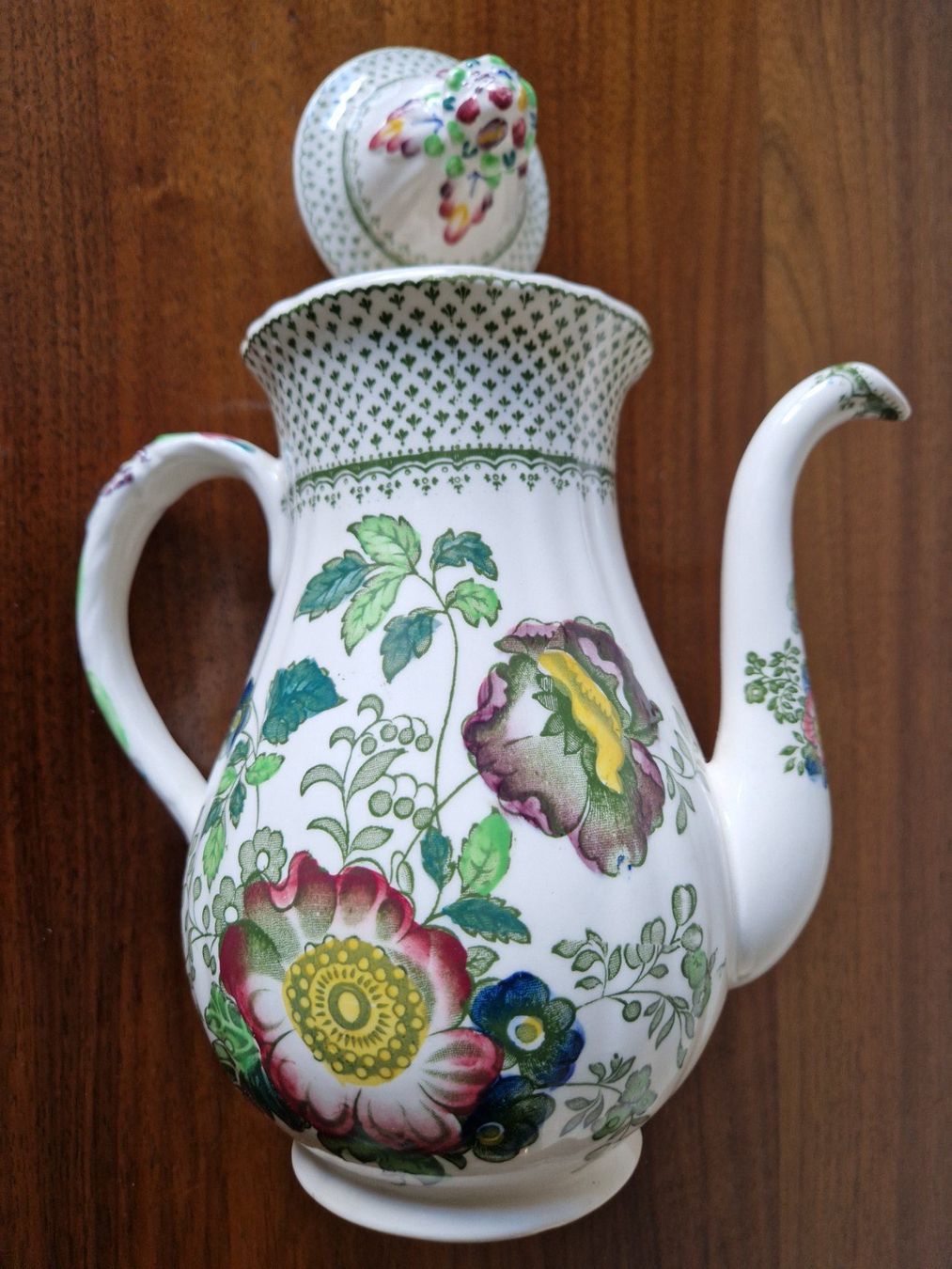 Teekannen: Antike Kaffeekanne , Masons, England – Gebraucht aus Bern von Antikbatik 2