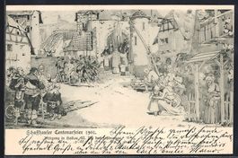 Schaffhausen, Szenen von der Centenarfei