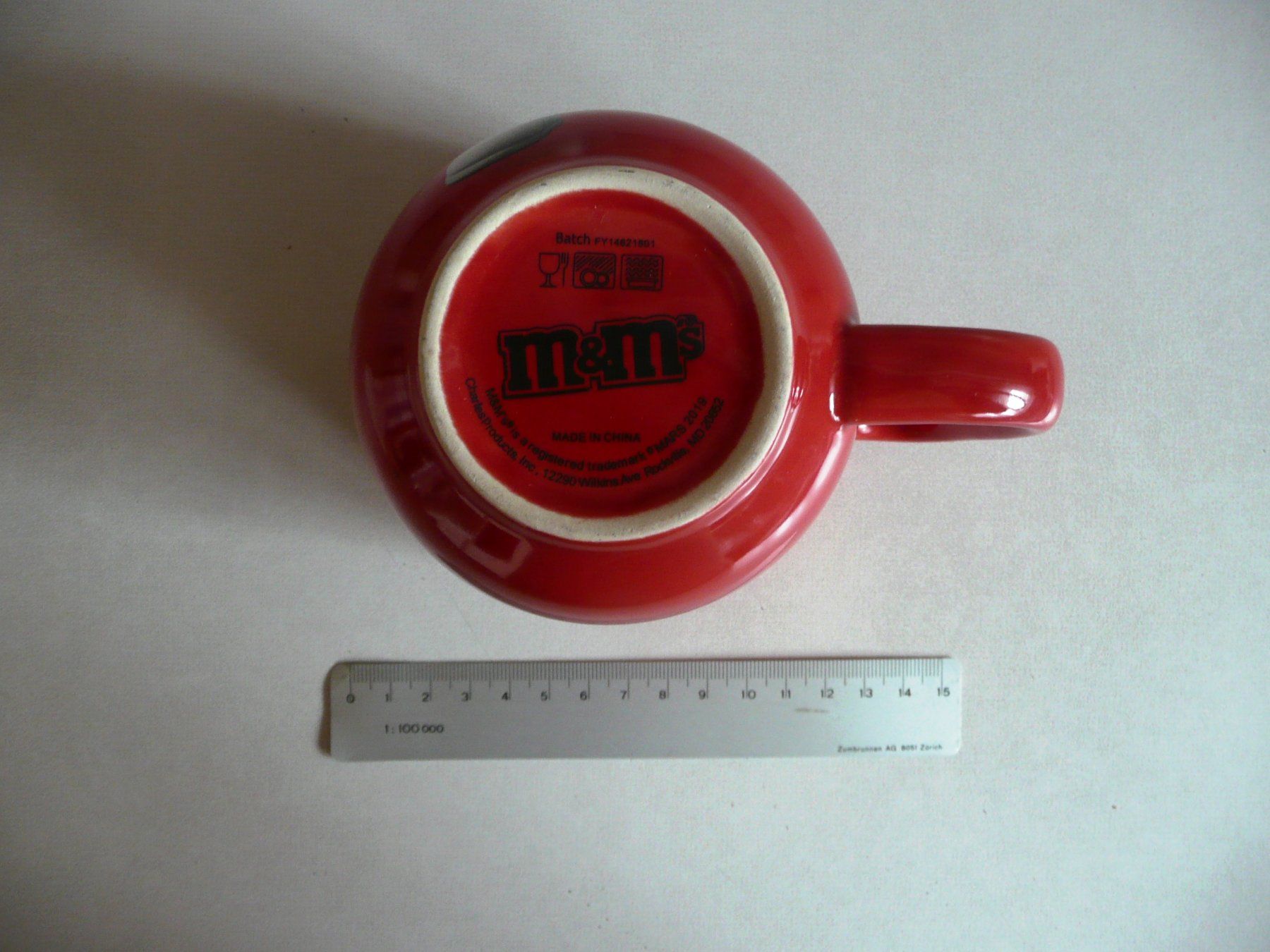 Tazze: grosse M&M's Tasse "Red" - in rot;-) – Nuovo (secondo la descrizione) da Zürich venduto da zuerich00 3