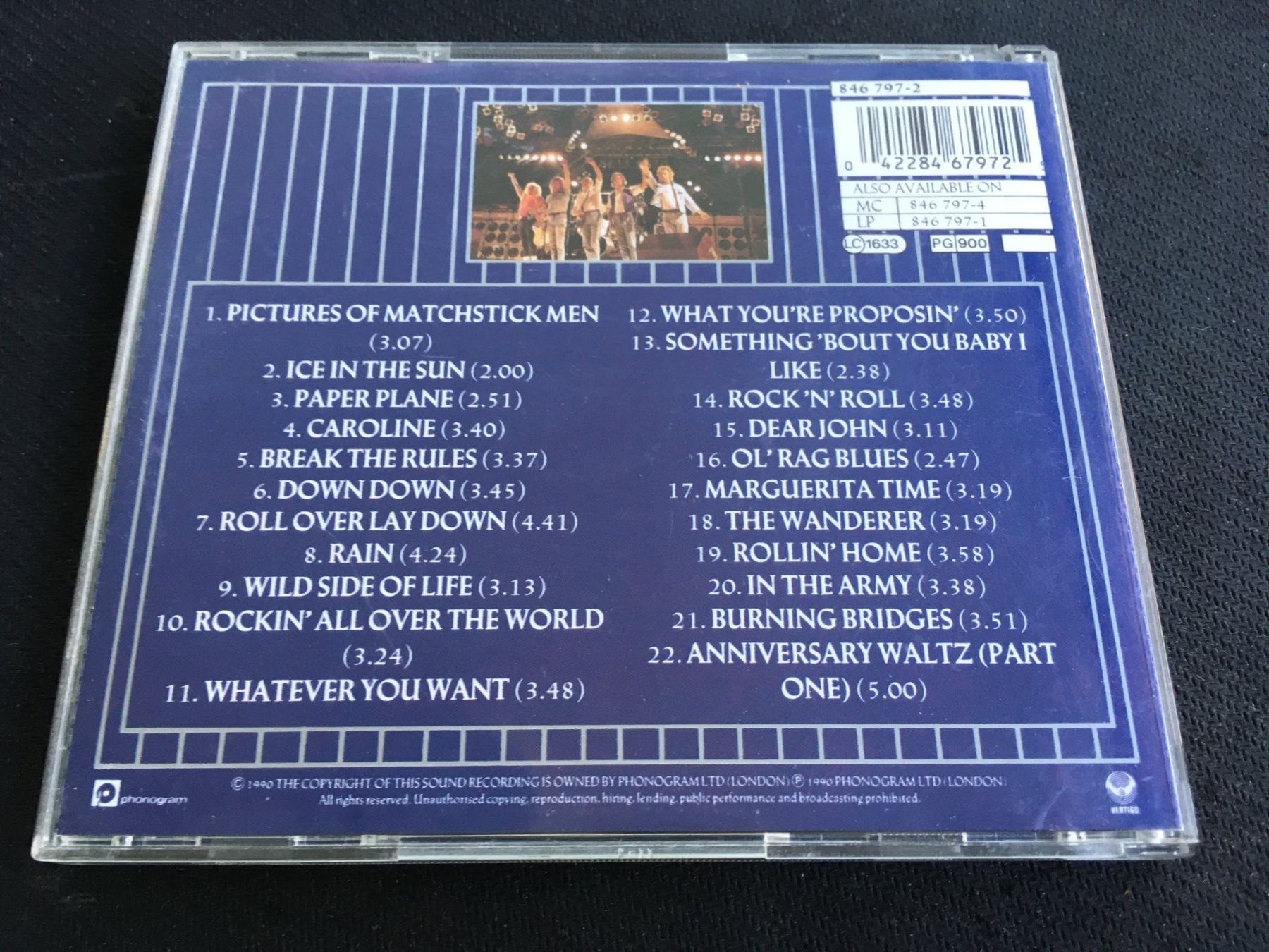 CD: Status Quo - Rocking all over the years -CD- – Usato da St.Gallen venduto da MedienJoe 2