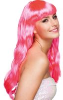 Perücke pink