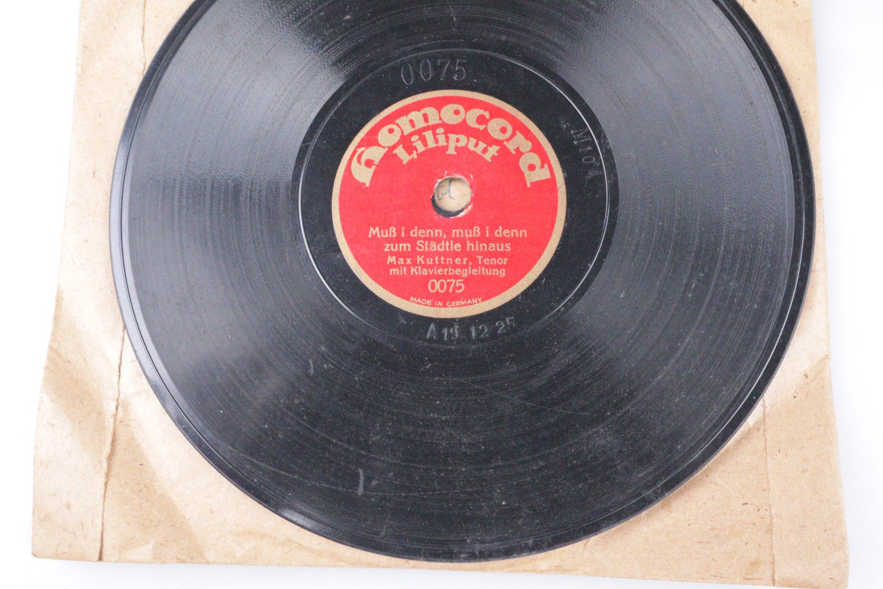 Schallplatten: 5 Stück Vintage Schellack Platten 15cm – Gebraucht aus Volketswil von brockipfannenstil 4
