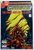 CRISIS ON INFINITE EARTHS #8 🔑 KEY DEATH FLASH NM+ DC 1985