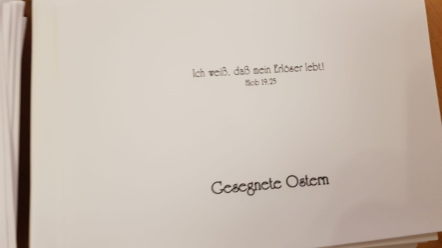 Cartoline: Einlageblätter Ostern Konfirmation GRATIS NEU – Nuovo e nell'imballaggio originale da Spiegel b. Bern venduto da ale_x59l 7