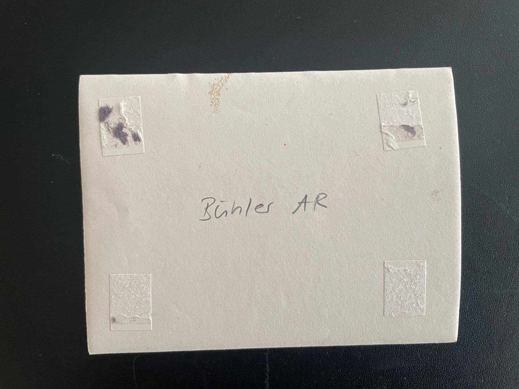 Cartoline postali: Foto Bühler AR, – Usato da Thal venduto da Danny82 1