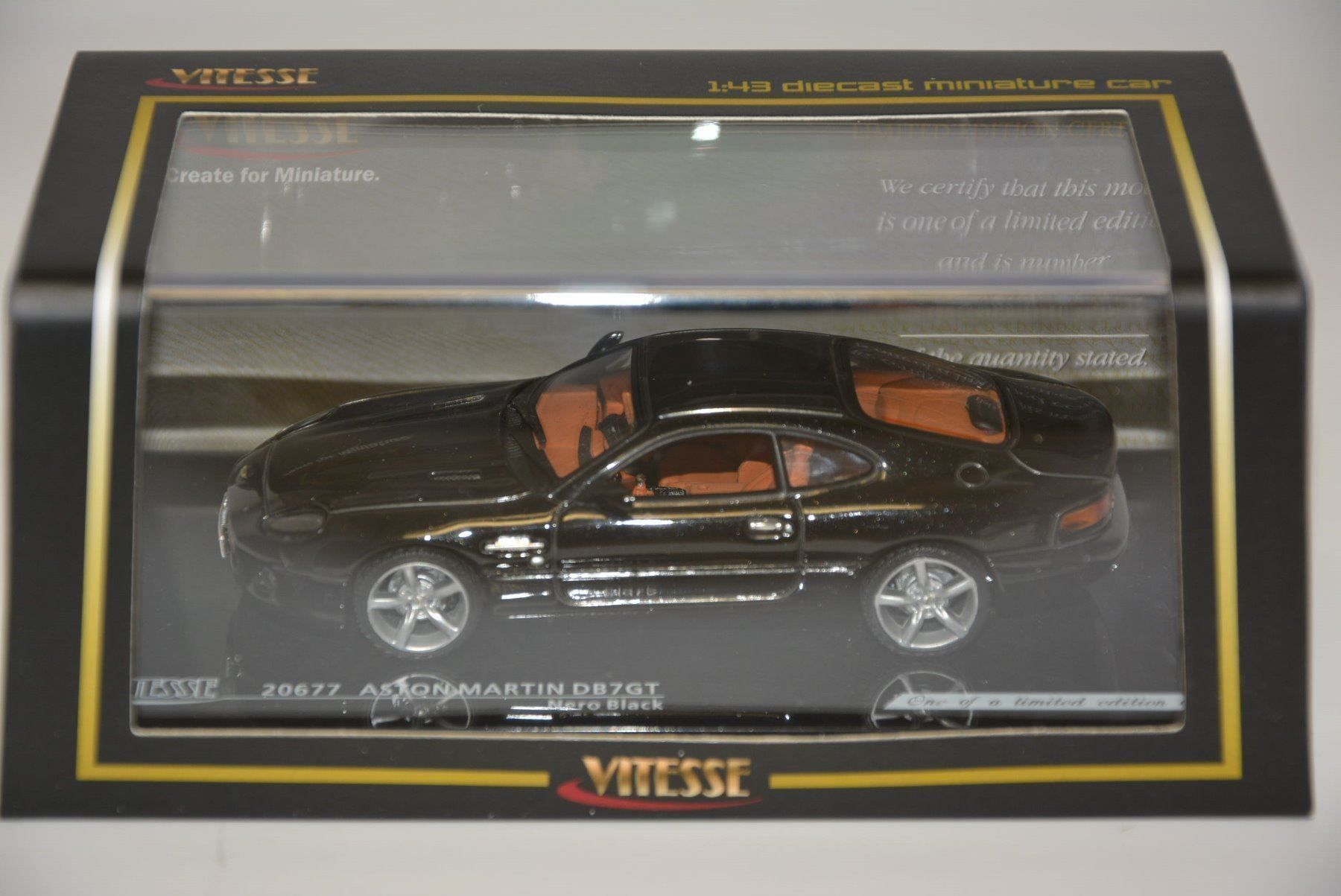 Aston Martin Modellini d'auto: Aston Martin DB7GT , Vitesse , 1:43 – Nuovo e nell'imballaggio originale da Goldach venduto da Feivel9