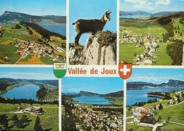 VALLE DE JOUX Le Lieu - Chamois - Le Brassus - Le Sentier
