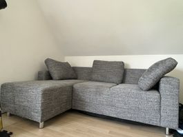 Ecksofa grau