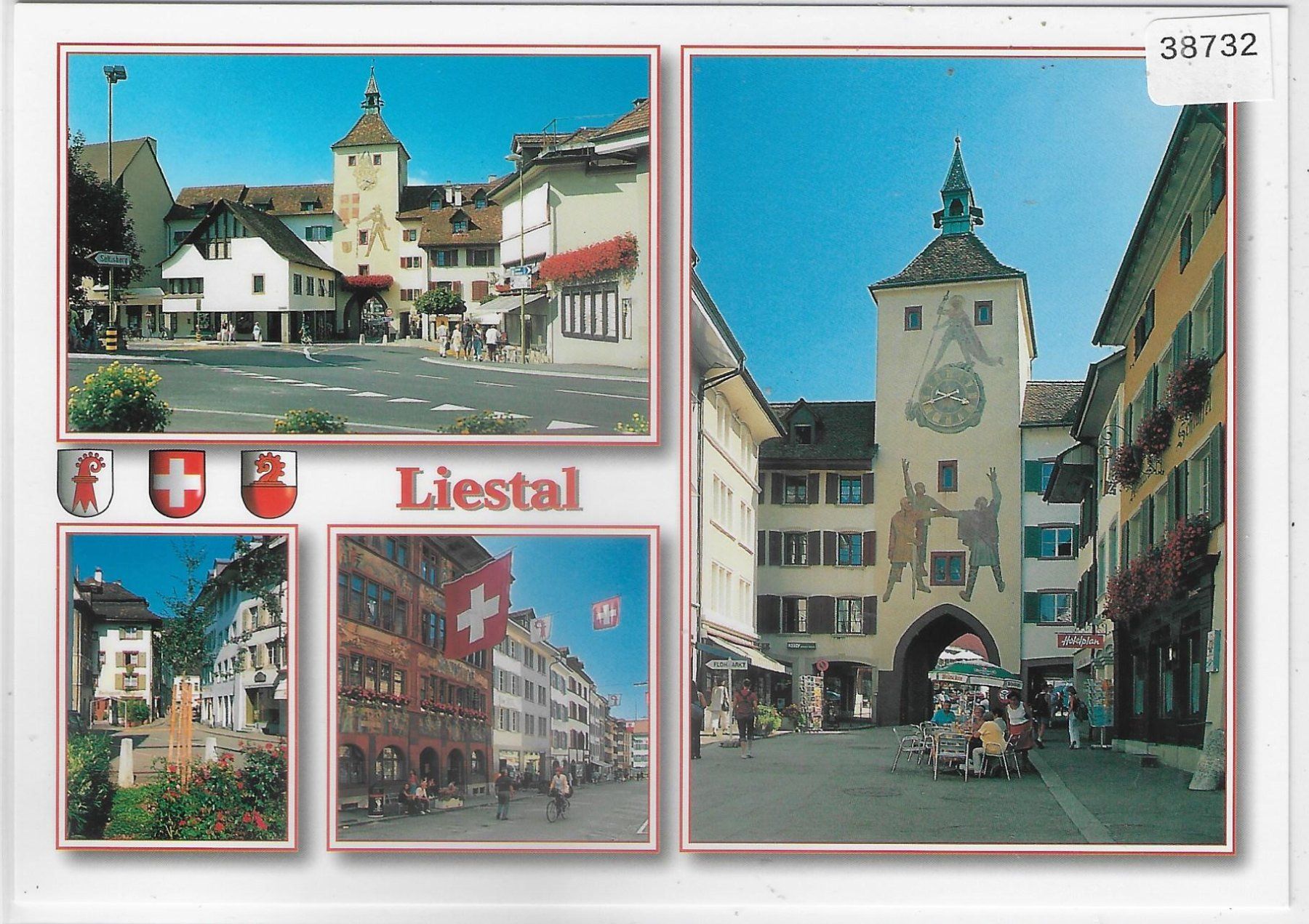 Cartes postales: Liestal - Multiview – D'occasion à Ettingen par Kartenplanet