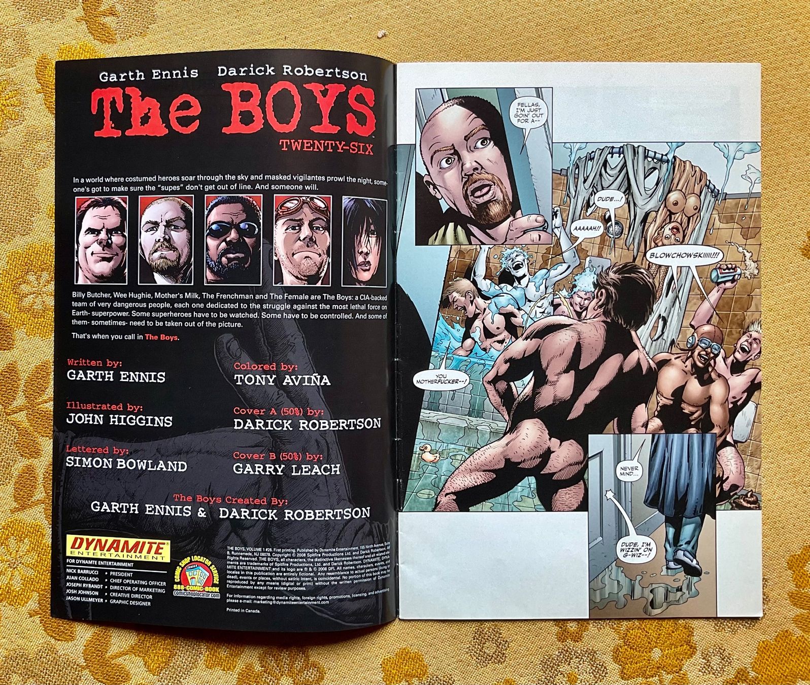 Fumetti: The Boys Heft von 2008 ENGLISCH – Usato da Endingen venduto da nathan05 1