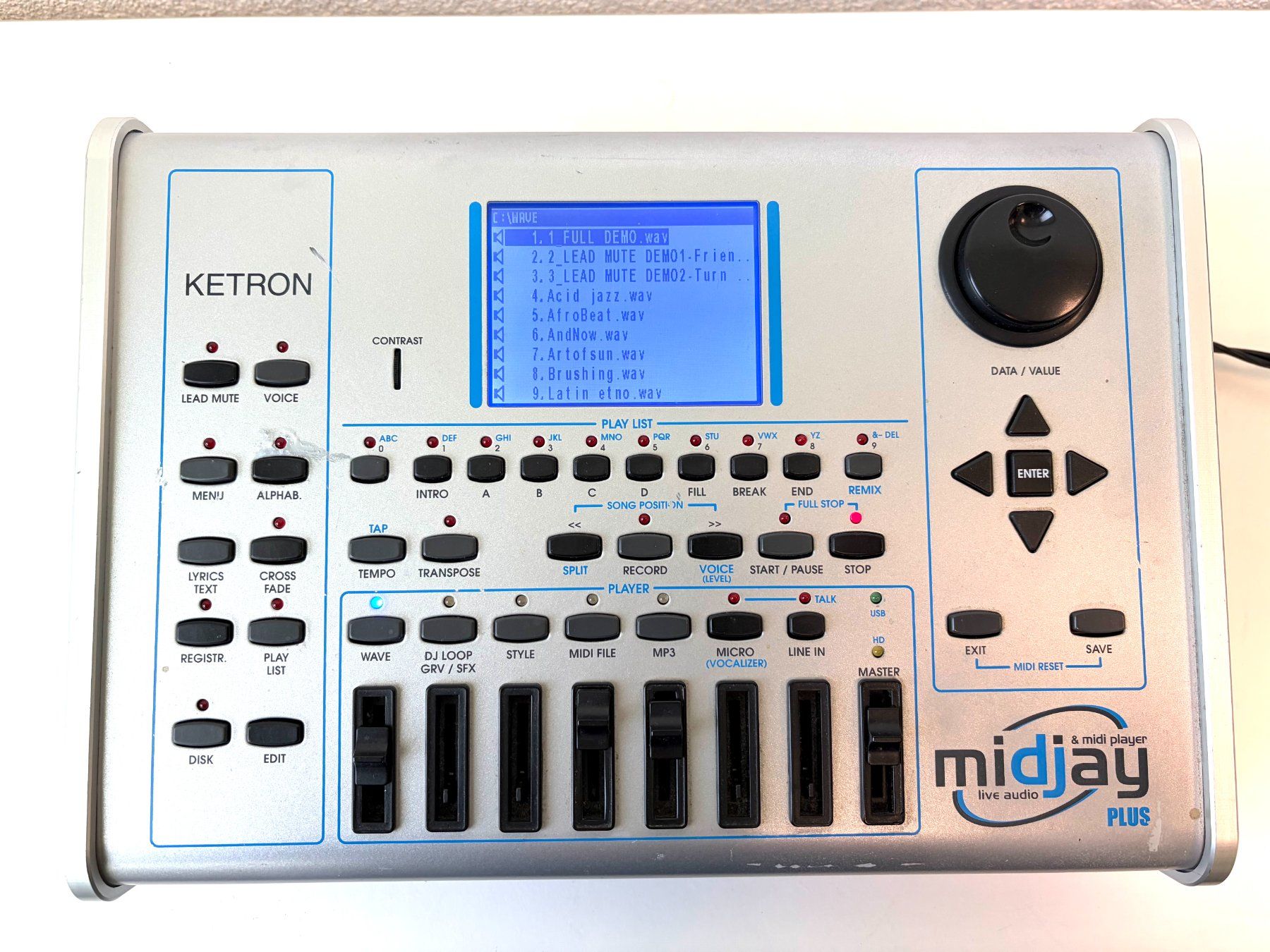 Strumenti musicali: Midjay Plus Ketron Super-Midifileplayer – Usato da Burg AG venduto da Auditon