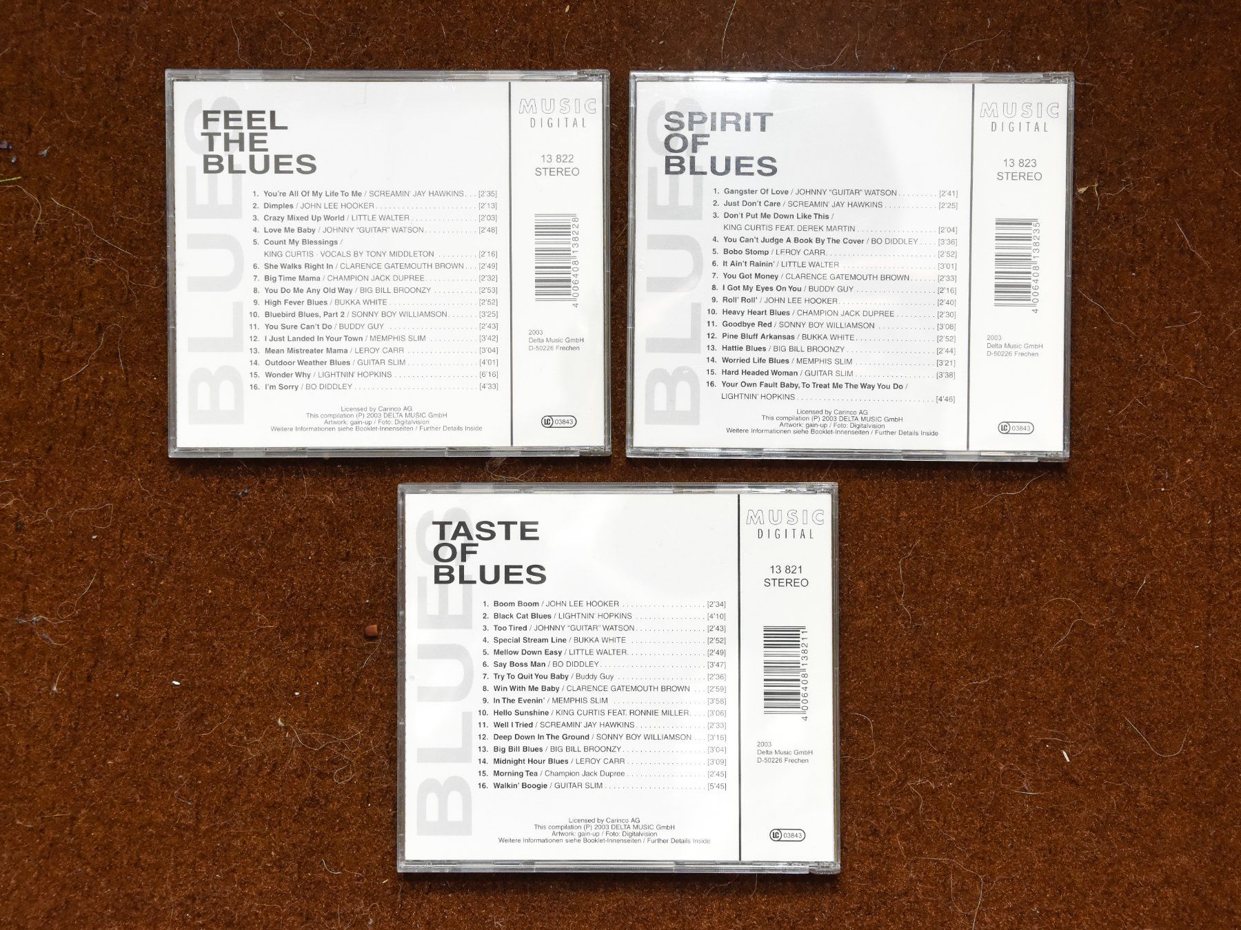CD: 3 CDs Old Blues – Usato da Belmont-sur-Yverdon venduto da ag97 1