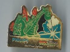 Euro Disney Drachen, Pin