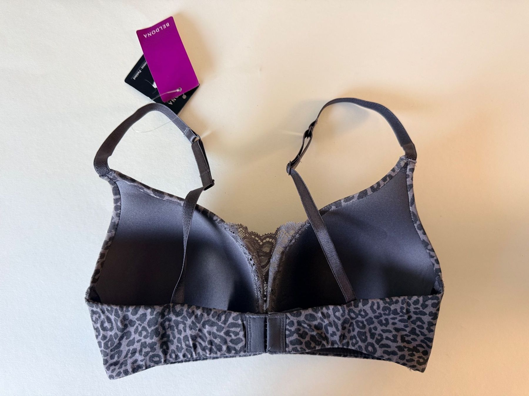 Beldona Altra biancheria intima: BELDONA, BH ohne Bügel EILA, Grösse 70C, Grau Leopardprint – Nuovo e nell'imballaggio originale da Rudolfstetten venduto da gst_g7xl 8