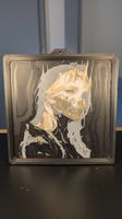 Dark Queen Fantasy 3D Wall Art – 20×20 cm